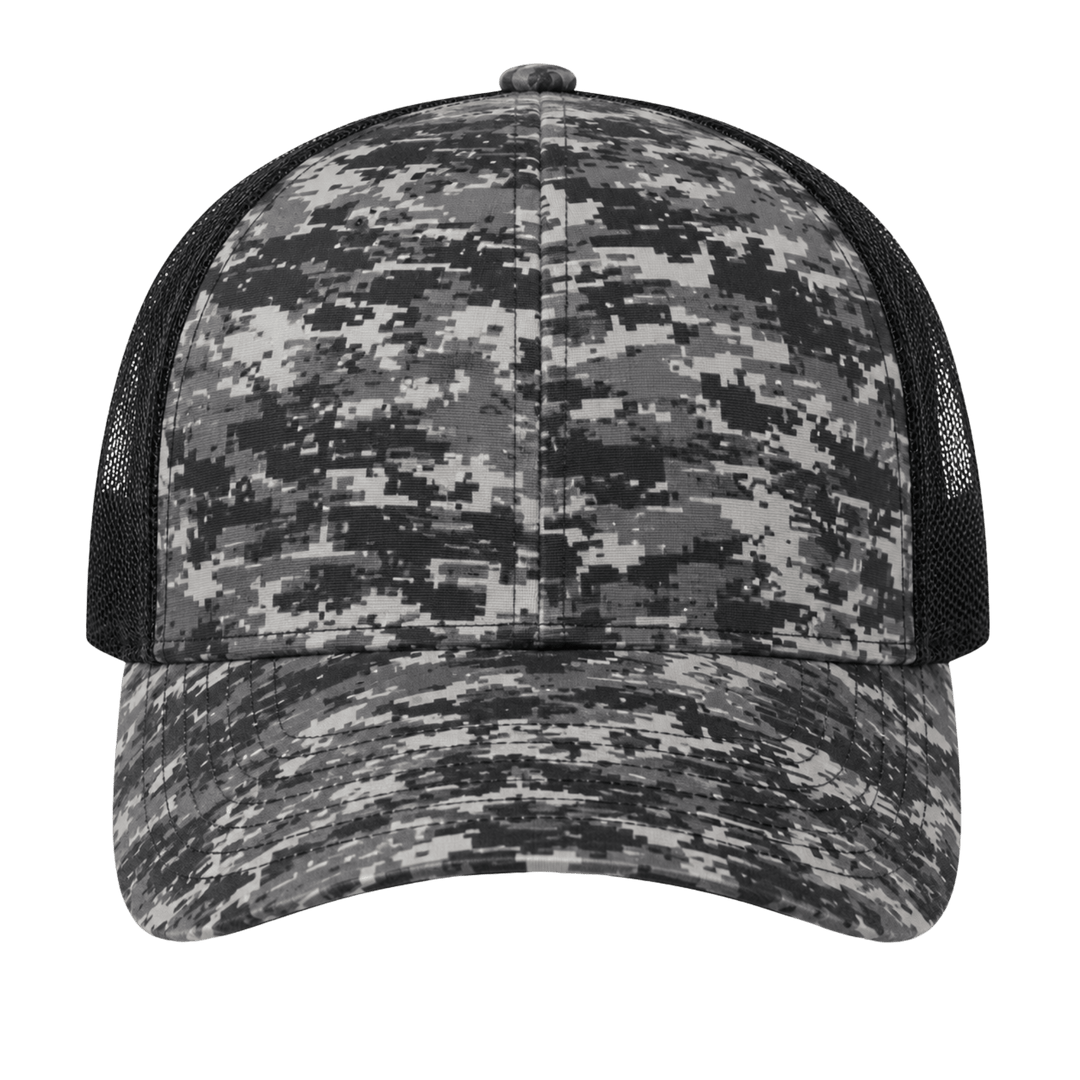 Personalized Port Authority Digi Camo Snapback Trucker Cap – Custom Embroidered Hat