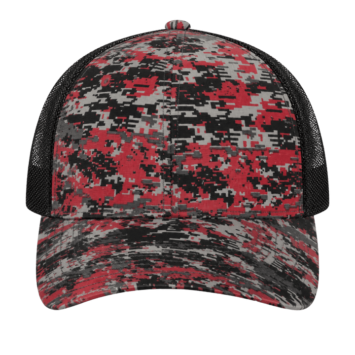 Personalized Port Authority Digi Camo Snapback Trucker Cap – Custom Embroidered Hat