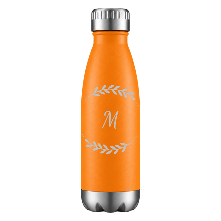 Custom engraved vacuum insulated sports water bottle 17 oz