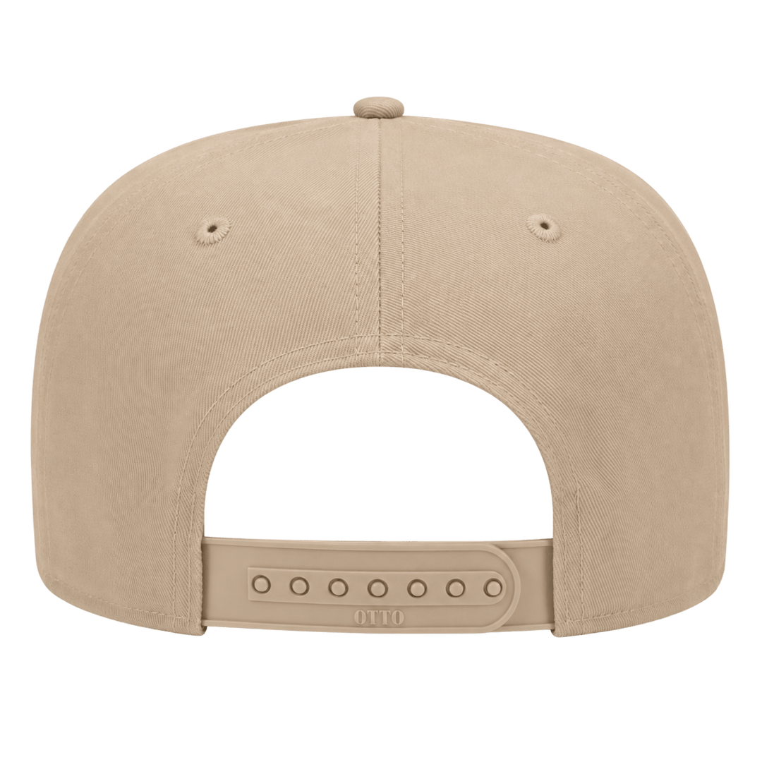 Personalized OTTO CAP 5-Panel Mid Profile Baseball Cap – Custom Full Color DTF Printed Snapback Hat