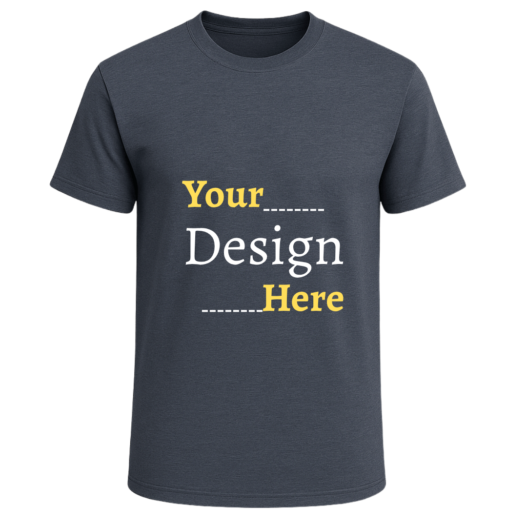 Custom Full Color Unisex DTF T-Shirt | Upload Your Logo, Photo or Design
