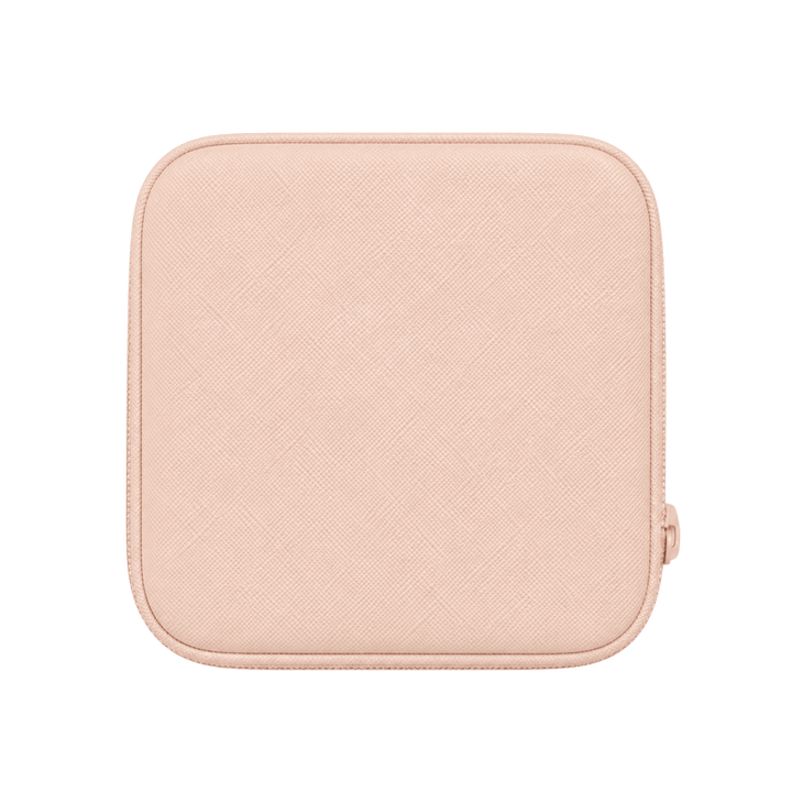 Personalized Travel Jewelry Case – Custom Laser Engraved PU Leather Jewelry Organizer for Rings, Earrings &amp; Necklaces