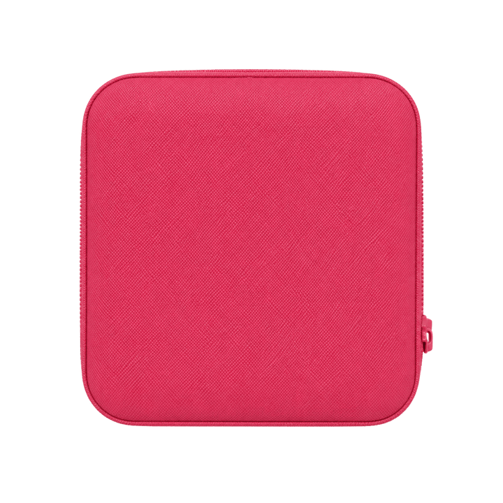 Personalized Travel Jewelry Case – Custom Laser Engraved PU Leather Jewelry Organizer for Rings, Earrings &amp; Necklaces