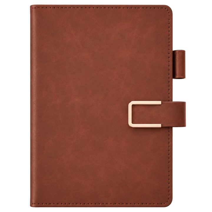 Personalized A5 PU PU Leather Notebook – Custom Full-Color Journal with 200 Lined Pages