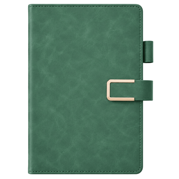 Personalized A5 PU PU Leather Notebook – Custom Full-Color Journal with 200 Lined Pages