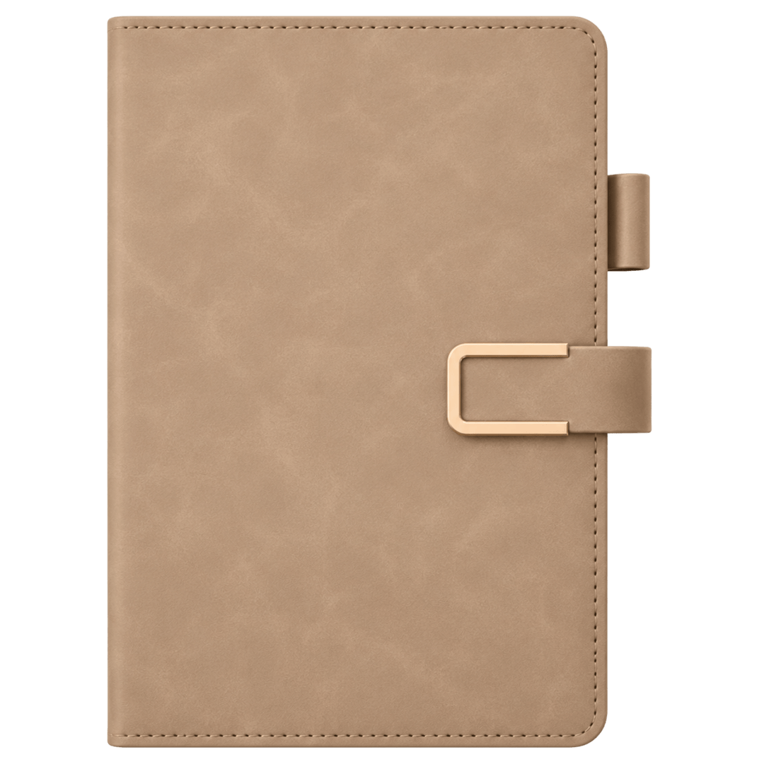 Personalized A5 PU PU Leather Notebook – Custom Full-Color Journal with 200 Lined Pages