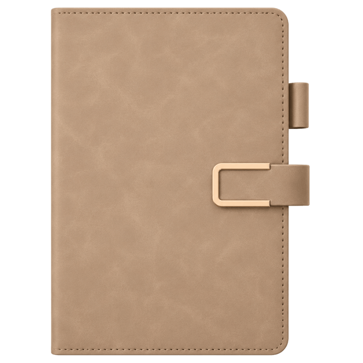 Personalized A5 PU PU Leather Notebook – Custom Full-Color Journal with 200 Lined Pages