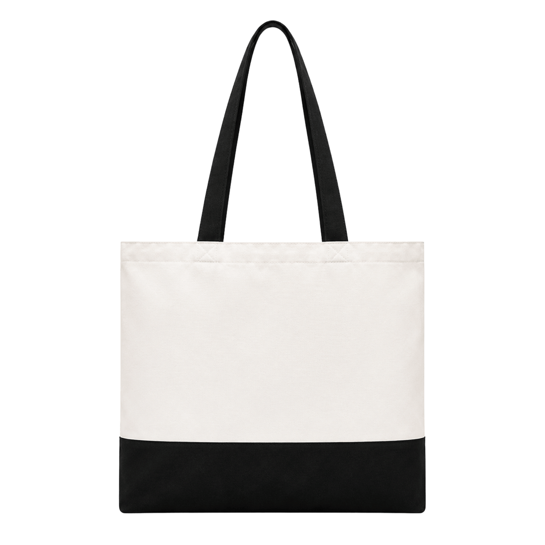 Custom Full Color Canvas Tote Bag | Upload Your Design, Photo or Logo
