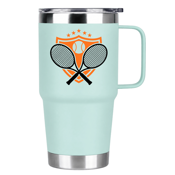 Personalized Full Color UV Printed | 20 oz Insulated Tumbler with Handle