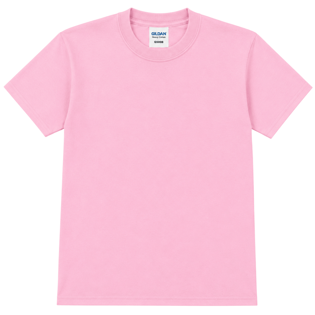 Personalized Gildan G500B Youth Heavy Cotton™ T-Shirt – Custom Embroidered Unisex Kids Tee | Name, Monogram &amp; Text