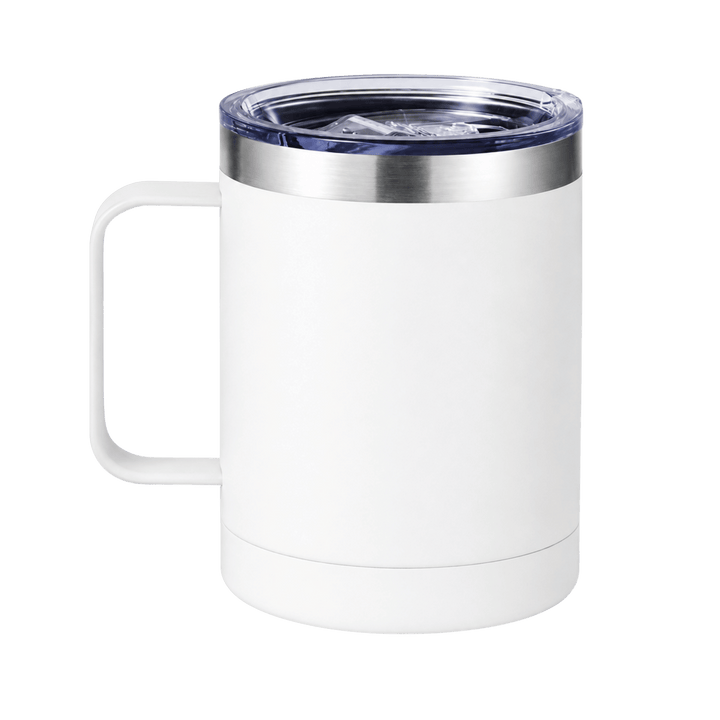 Custom Full Color Print | 12 oz Stainless Steel Tumbler with Handle
