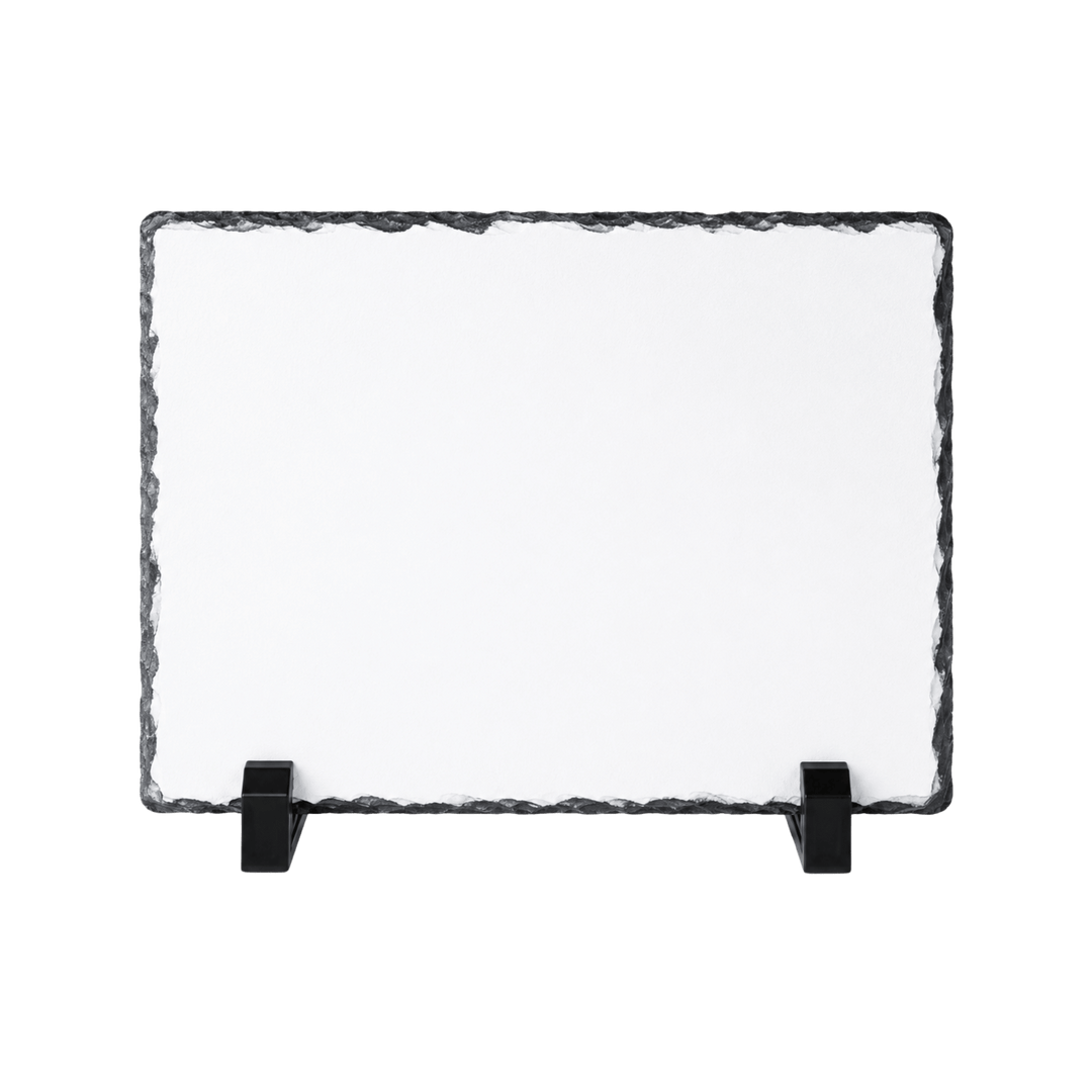 Custom Personalized Photo Rock Slate - Sublimated Full Color Stone Plaque