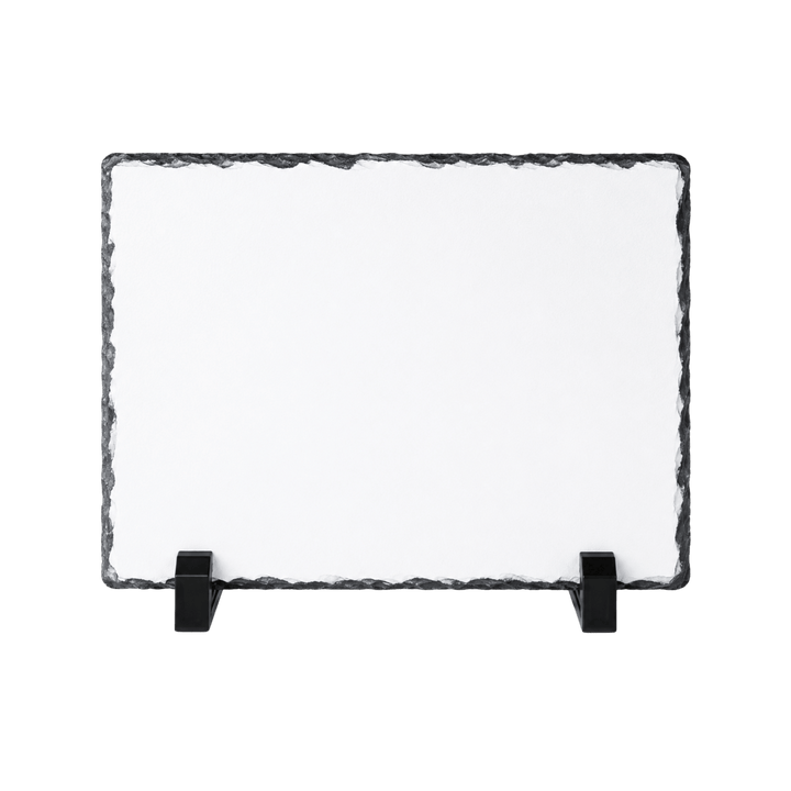 Custom Personalized Photo Rock Slate - Sublimated Full Color Stone Plaque