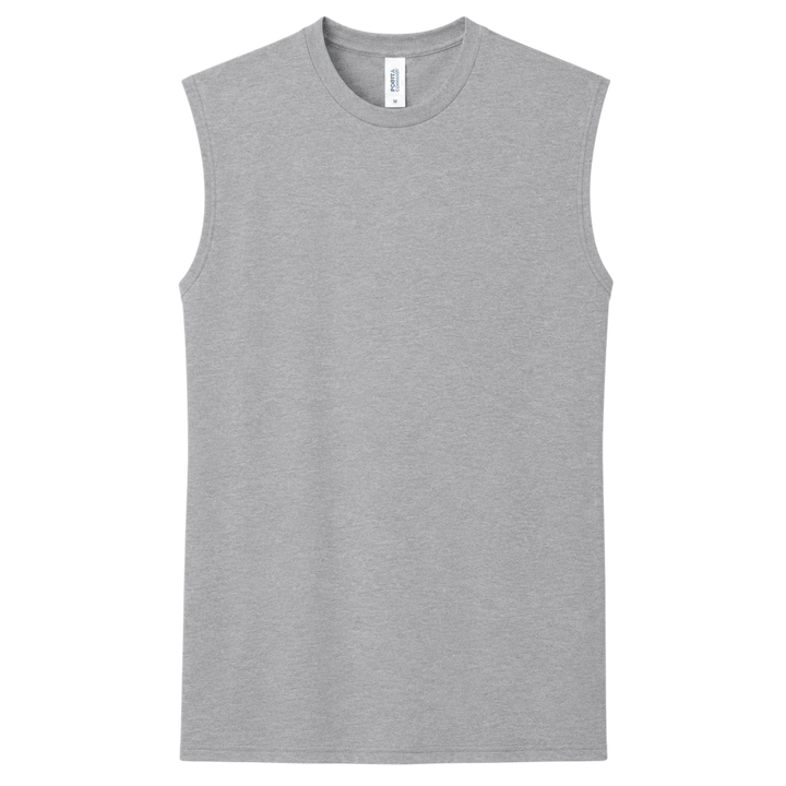Personalized Port &amp; Co. Core Cotton Sleeveless Tee – Custom Full Color DTF Printed Tank