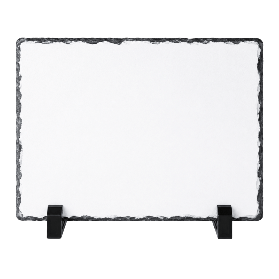 Custom Personalized Photo Rock Slate - Sublimated Full Color Stone Plaque
