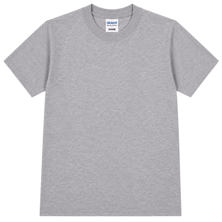 Personalized Gildan G500B Youth Heavy Cotton™ T-Shirt – Custom Embroidered Unisex Kids Tee | Name, Monogram &amp; Text