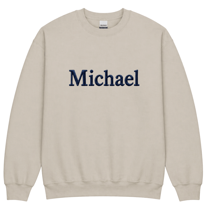 Personalized Embroidered Unisex Sweatshirt | Name, Initials or Custom Text