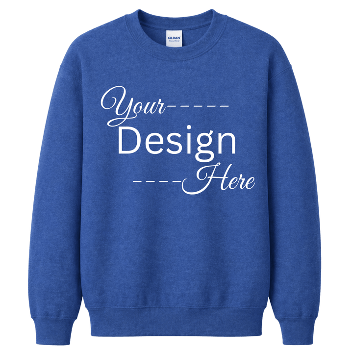 Custom Full-Color DTF Unisex Crewneck Sweatshirt | Upload Design or Photo