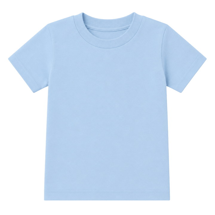 Personalized Unisex Toddler Heavy Cotton T-Shirt – Custom Embroidered Text, Name, and Initials