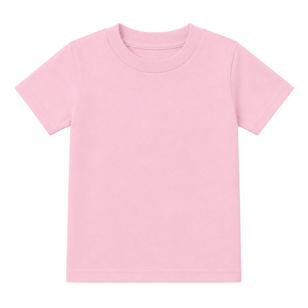 Personalized Unisex Toddler Heavy Cotton T-Shirt – Custom Embroidered Text, Name, and Initials