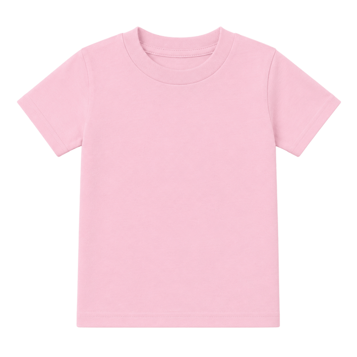 Personalized Unisex Toddler Heavy Cotton T-Shirt – Custom Embroidered Text, Name, and Initials