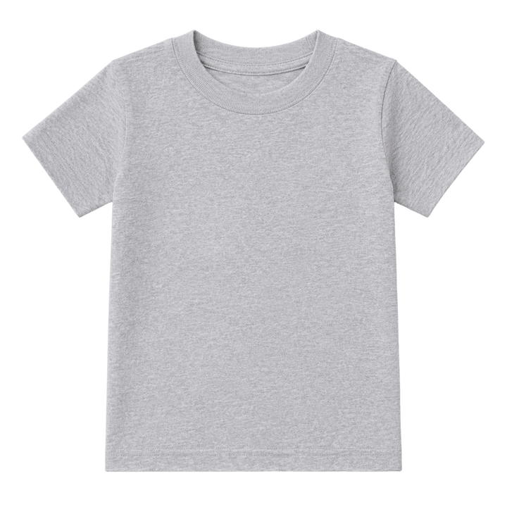 Personalized Unisex Toddler Heavy Cotton T-Shirt – Custom Embroidered Text, Name, and Initials