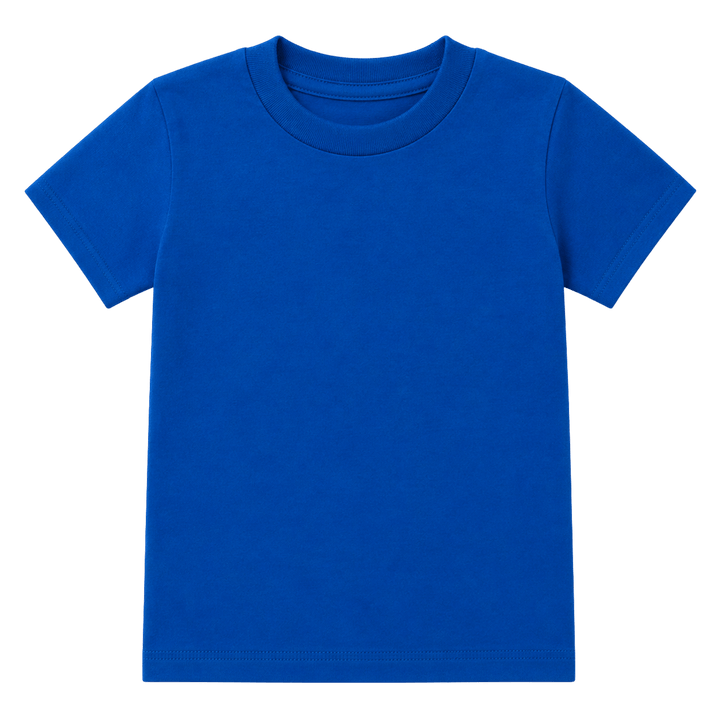 Personalized Unisex Toddler Heavy Cotton T-Shirt – Custom Embroidered Text, Name, and Initials