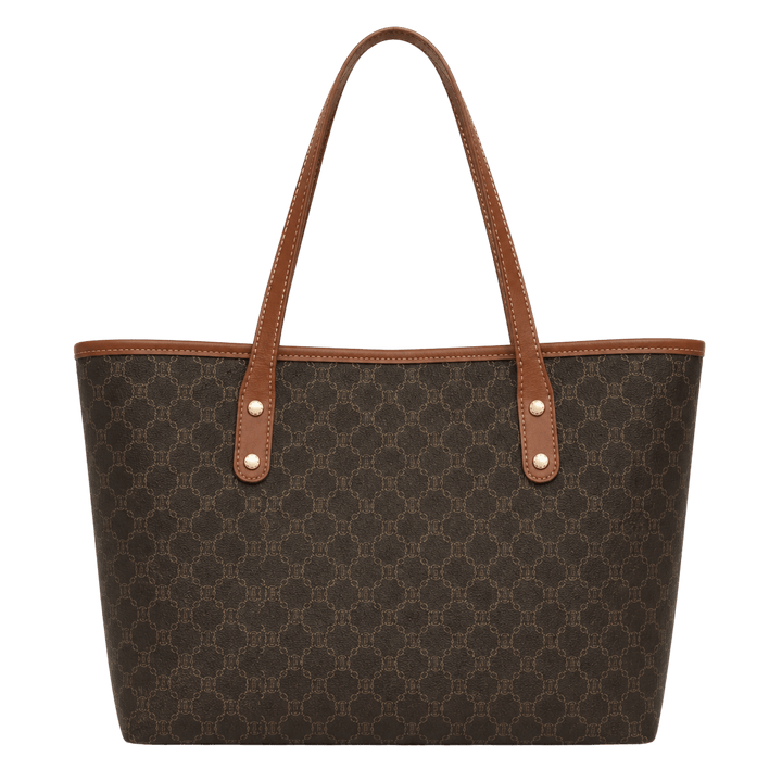 Personalized Vegan Leather Handbag with Custom Engraved Patch