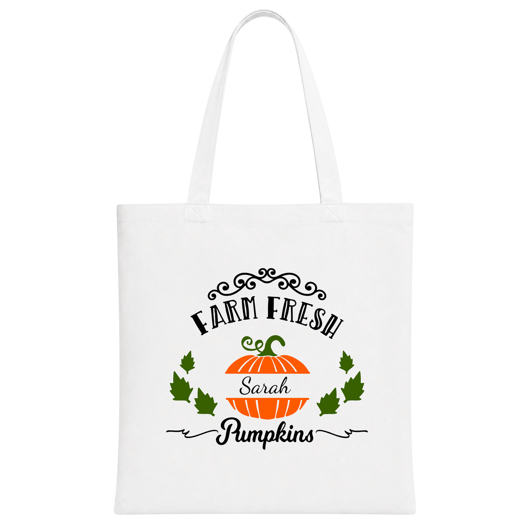 Custom Full Color Cotton Tote Bag | Upload Logo, Photo, or Text