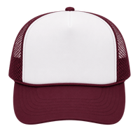 Maroon/White