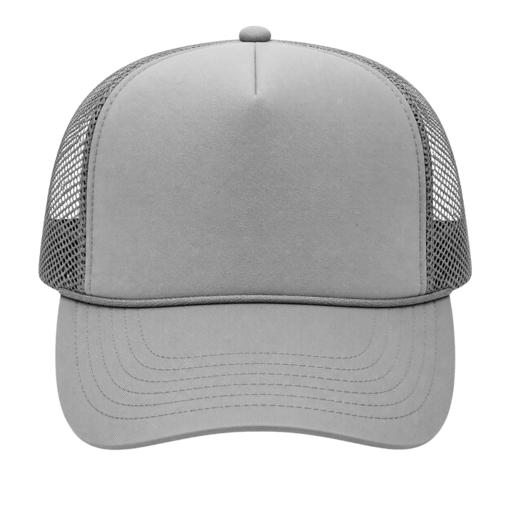 Personalized OTTO CAP 5-Panel Mid Profile Mesh Back Trucker Hat – Custom Embroidered Name &amp; Text Snapback