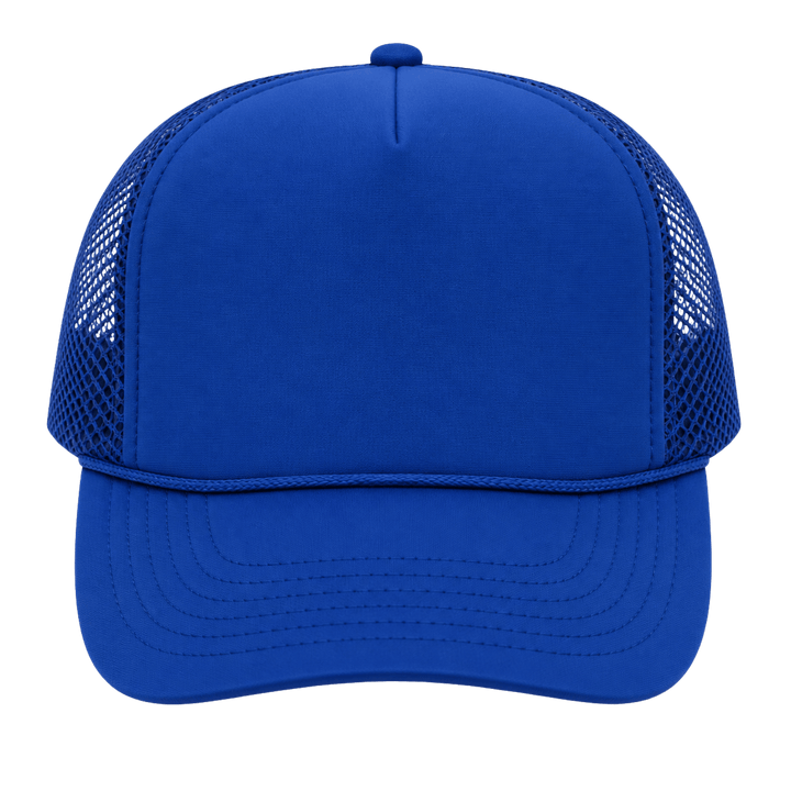Personalized OTTO CAP 5-Panel Mid Profile Mesh Back Trucker Hat – Custom Embroidered Name &amp; Text Snapback