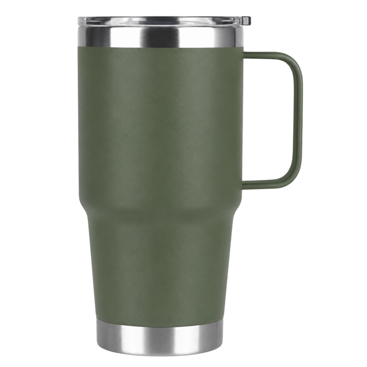 Personalized Laser Engraved 20 oz Insulated Tumbler with Handle