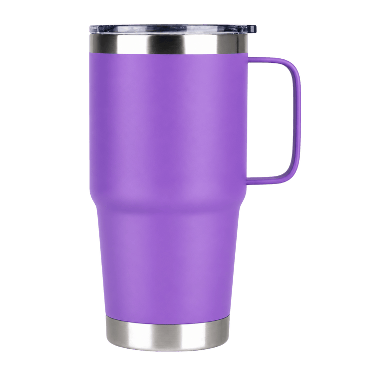 Personalized Laser Engraved 20 oz Insulated Tumbler with Handle