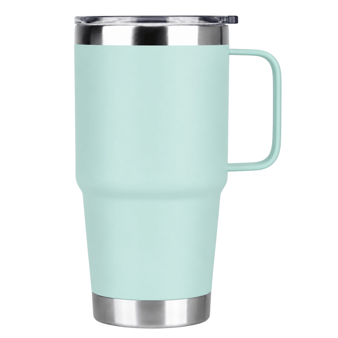 Personalized Laser Engraved 20 oz Insulated Tumbler with Handle