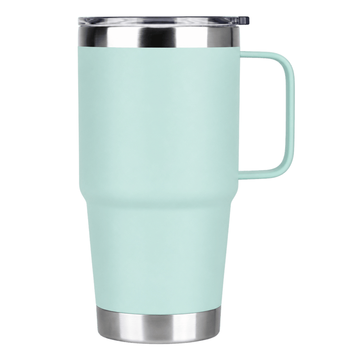 Personalized Laser Engraved 20 oz Insulated Tumbler with Handle
