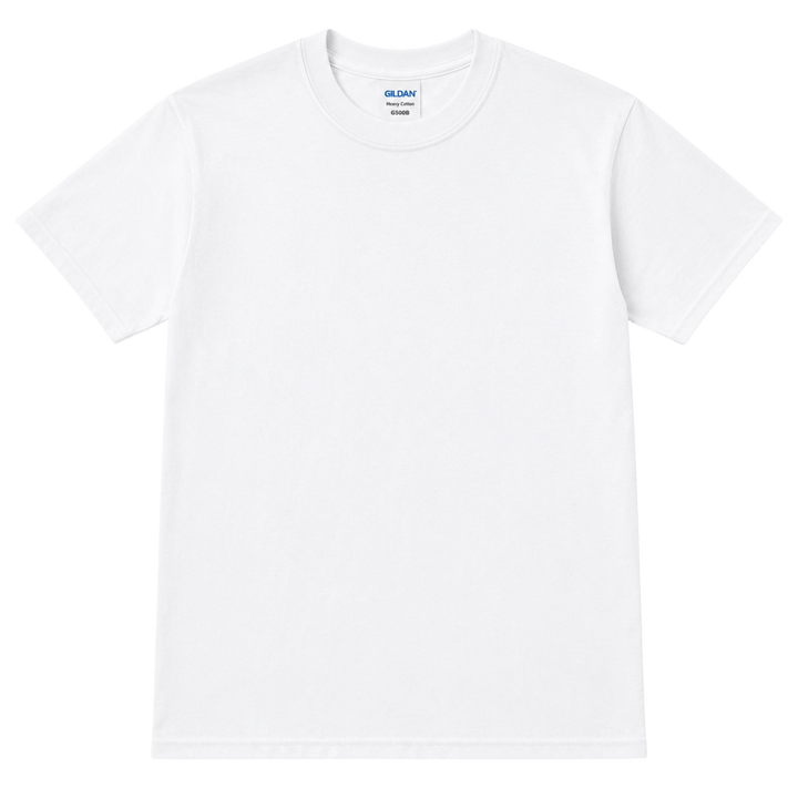 Personalized Gildan G500B Youth Heavy Cotton™ T-Shirt – Custom Embroidered Unisex Kids Tee | Name, Monogram &amp; Text