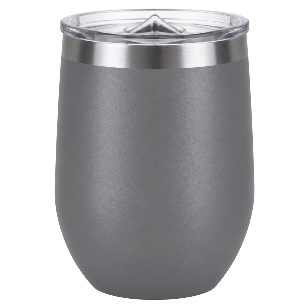 Personalized Laser Engraved | 12 oz Stainless Steel Wine Tumbler