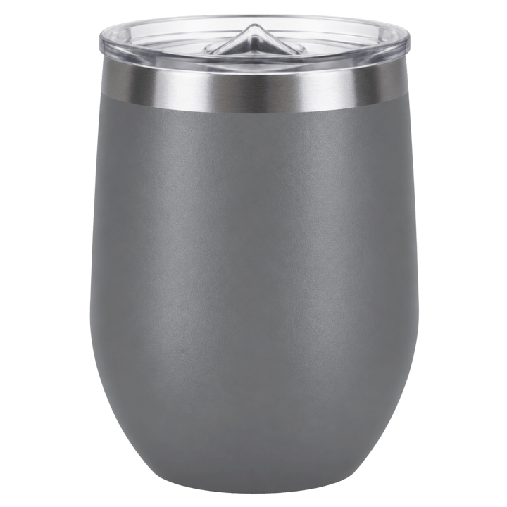 Personalized Laser Engraved | 12 oz Stainless Steel Wine Tumbler
