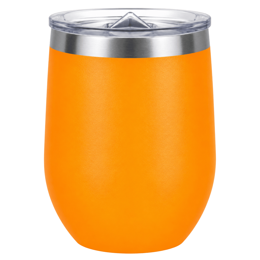Personalized Laser Engraved | 12 oz Stainless Steel Wine Tumbler