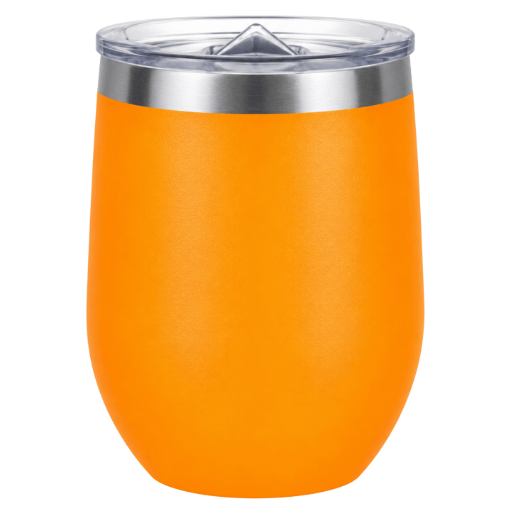 Personalized Laser Engraved | 12 oz Stainless Steel Wine Tumbler
