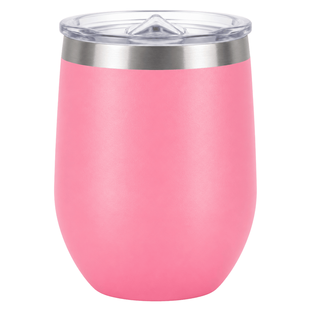 Personalized Laser Engraved | 12 oz Stainless Steel Wine Tumbler