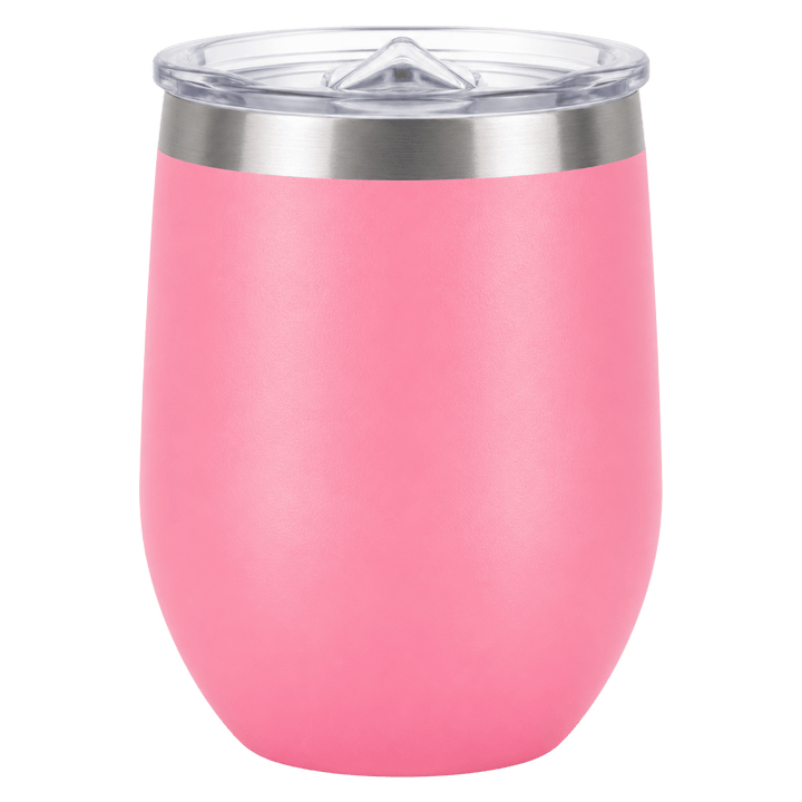 Personalized Laser Engraved | 12 oz Stainless Steel Wine Tumbler