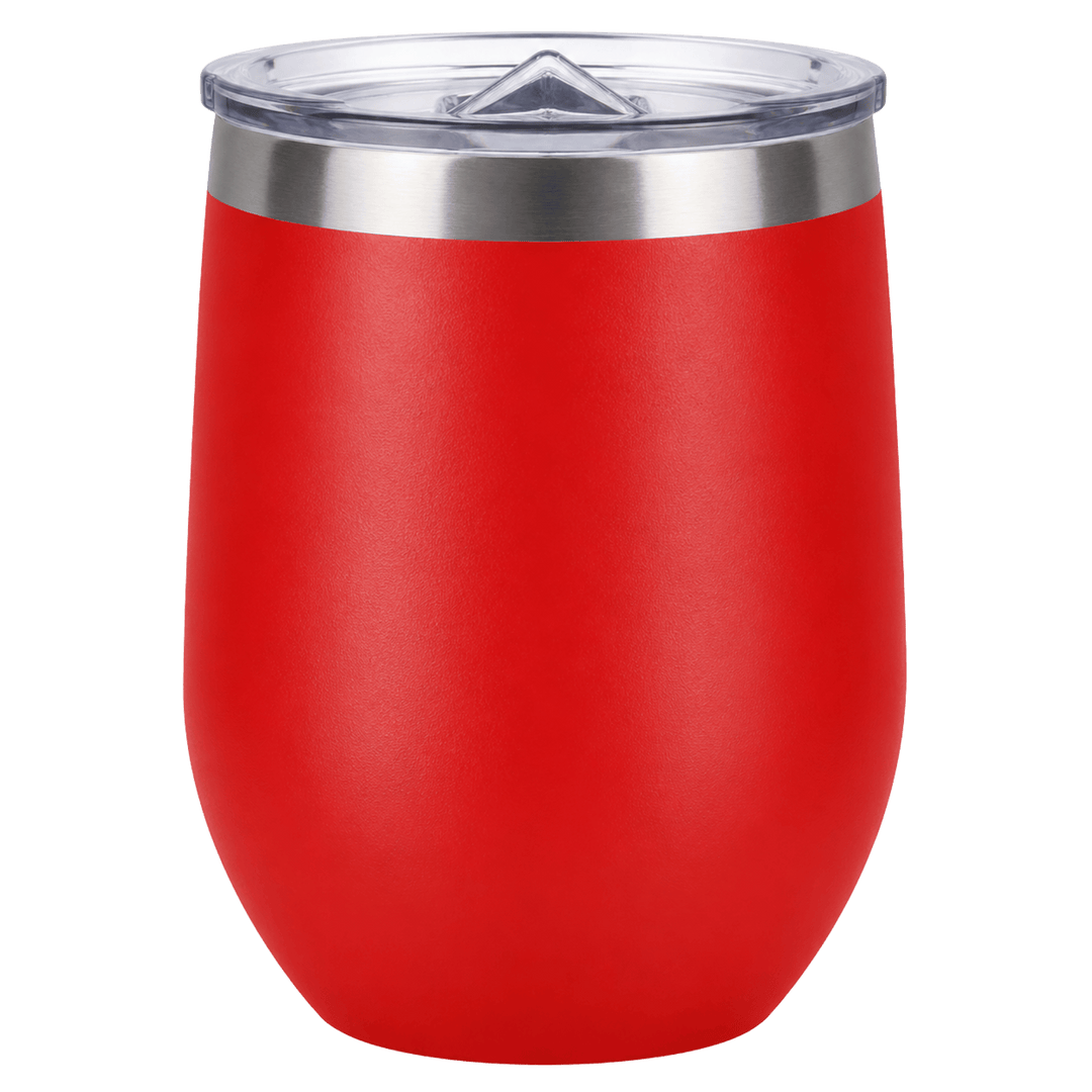 Personalized Laser Engraved | 12 oz Stainless Steel Wine Tumbler