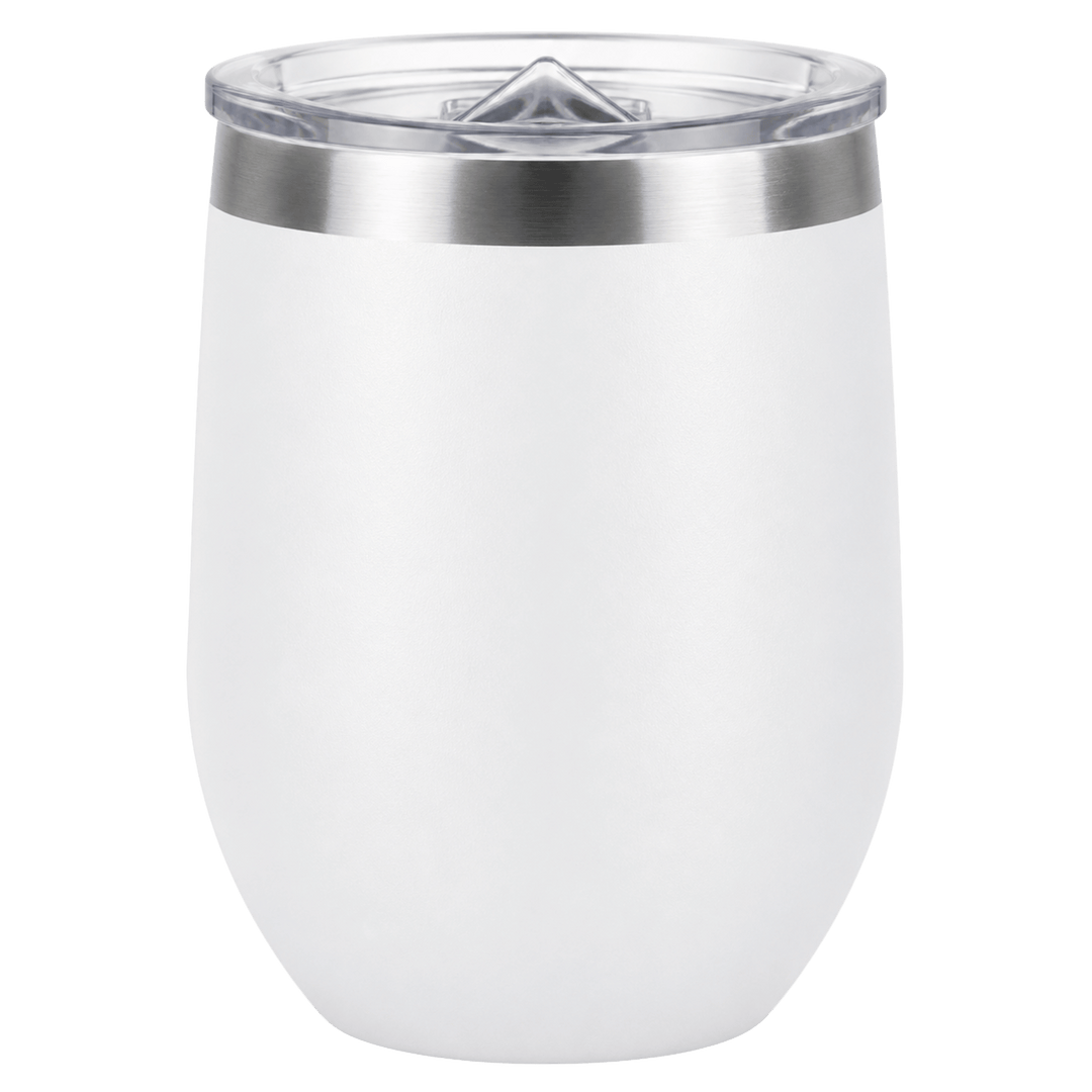 Personalized Laser Engraved | 12 oz Stainless Steel Wine Tumbler