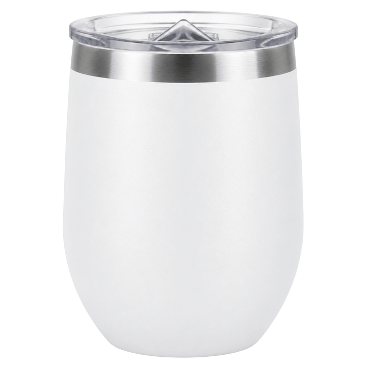 Personalized Laser Engraved | 12 oz Stainless Steel Wine Tumbler