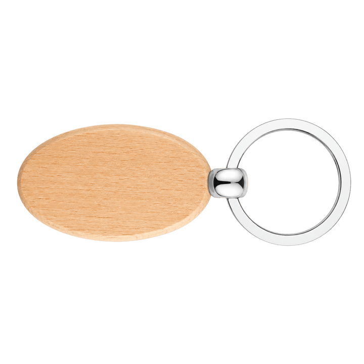 Personalized Wooden &amp; Leather Keychains | Custom Laser Engraved