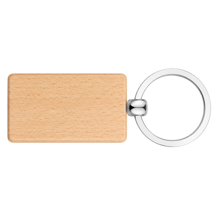 Personalized Wooden &amp; Leather Keychains | Custom Laser Engraved